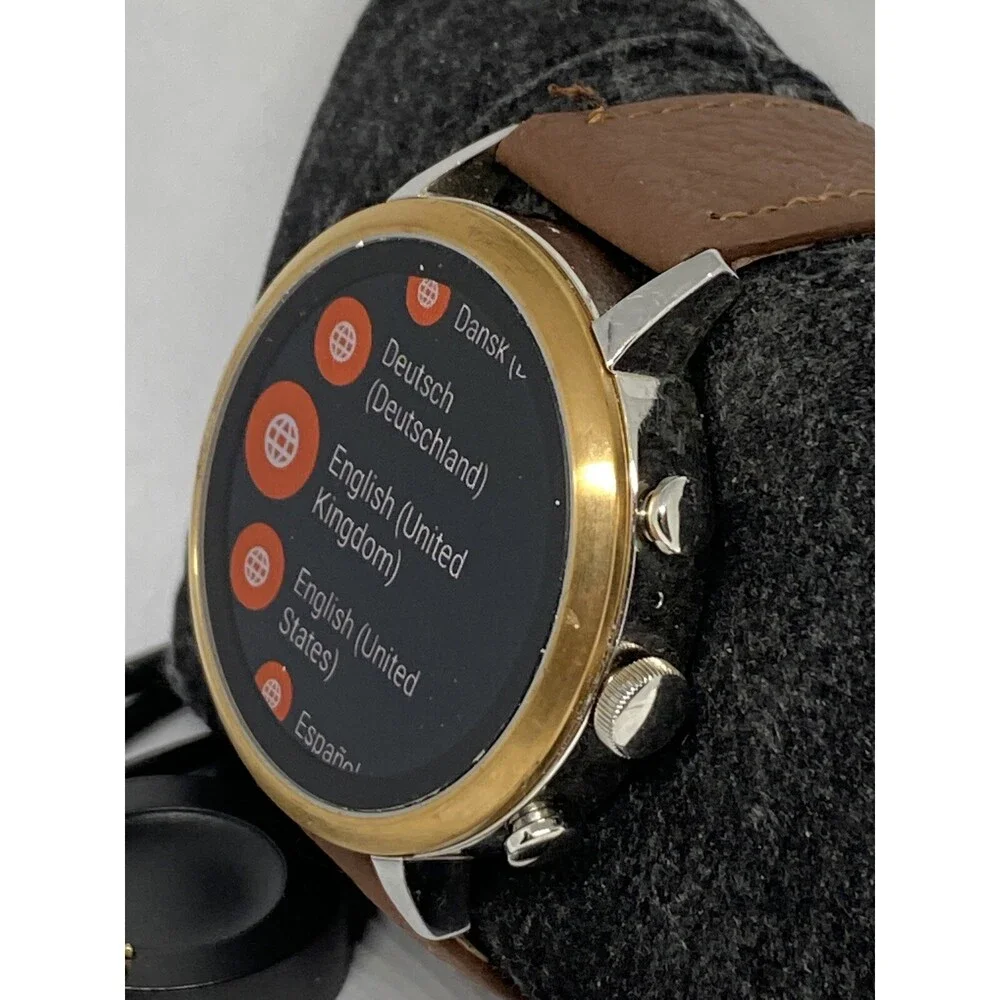 Fossil Gen 4 Authentic Digital Dial Smart Watch Custom Band FTW6016 LT355